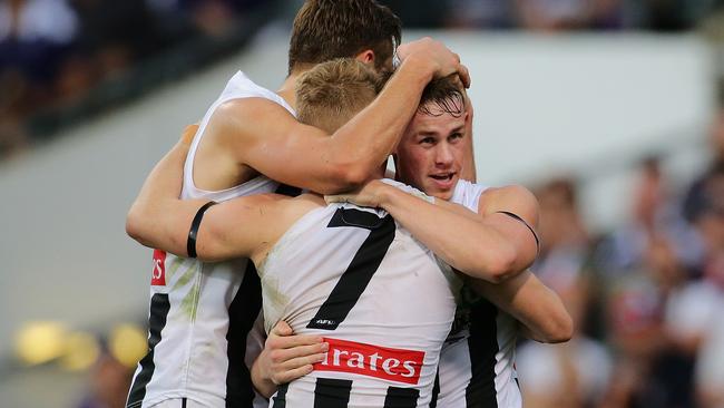 Collingwood recorded a stirring win over Fremantle last Sunday. Picture: Getty