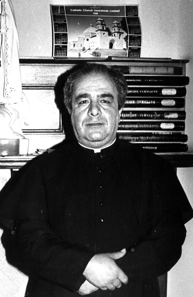 Father Antonio Bongiorno is a key suspect in the 1980 murder of Thornbury bookshop owner Maria James