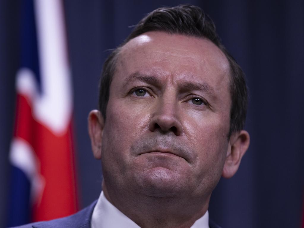 Premier Mark McGowan has announced new restrictions in WA. Picture: Matt Jelonek/Getty Images