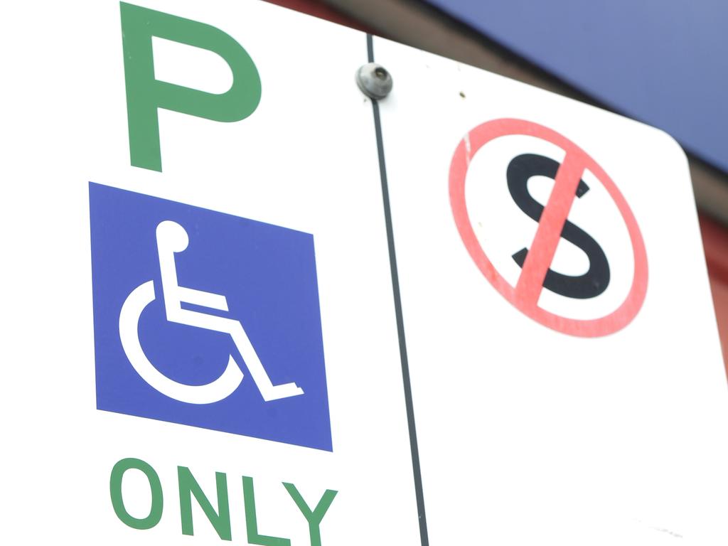 Brisbane drivers can be hit with a $533 fine if they park in a disabled bay. Picture: Supplied