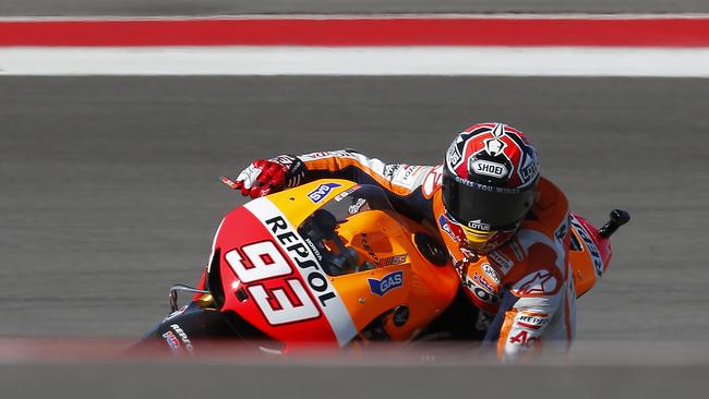 Marquez dominated at a venue the championship had never visited before.