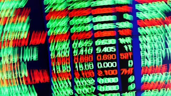 The boards at the Australian Stock Exchange in Sydney. Hollie Adams/The Australian