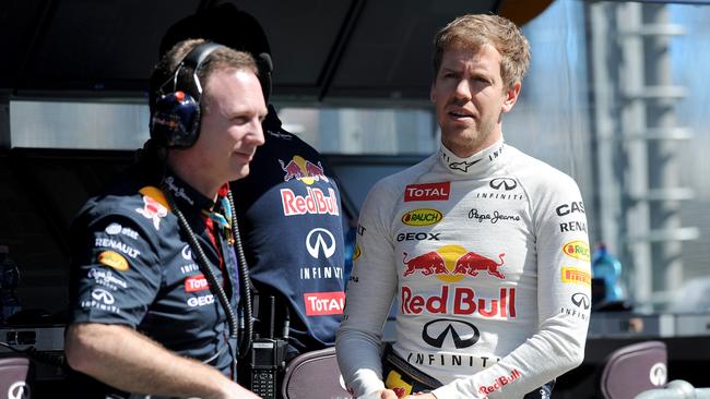 Vettel wants more transparency around the Red Bull investigation. (AAP Image/Joe Castro) NO ARCHIVING