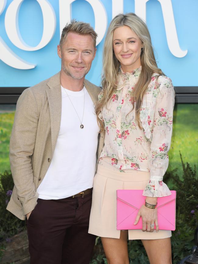 Ronan and Storm Keating. Pic: Tristan Fewings/Getty Images