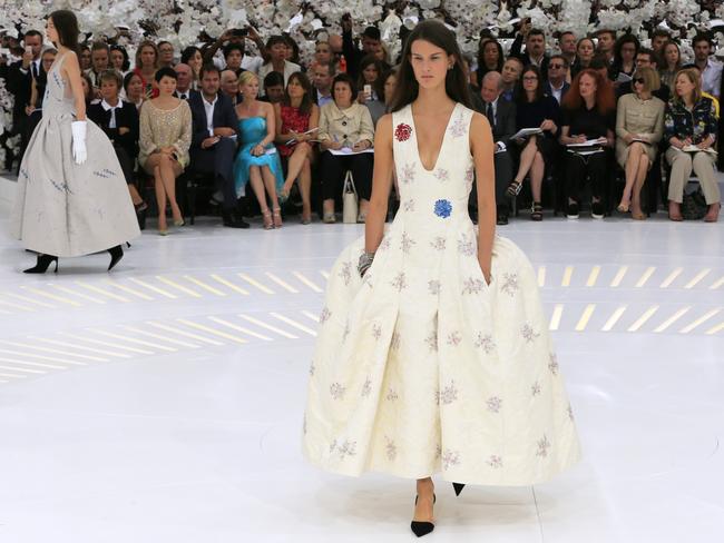 Raf Simons’ latest adventure for Dior ... summed up as “encyclopedic”.