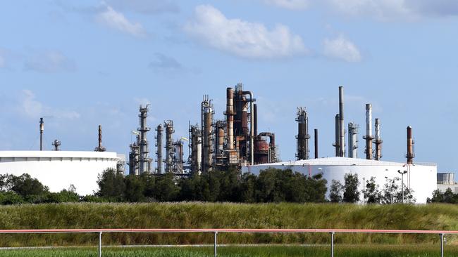 Ampol’s Lytton refinery. Picture: AAP