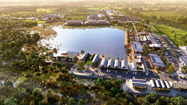 An artist's impression of the CORA sports and tourism precinct. Picture: Supplied.