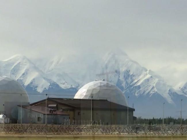 More goes on at this remote military base than meets the eye. Picture: Screengrab/CNN