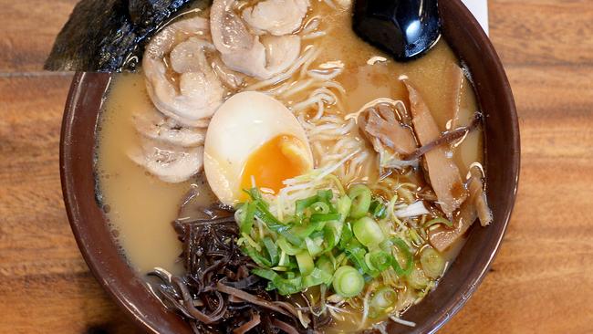 tonkotsu ramen is good for the soul. Picture: Jake Nowakowski