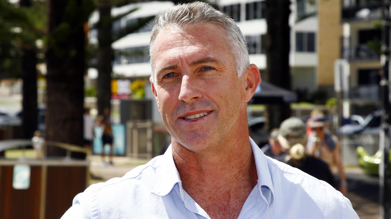 Surf QLD CEO Adam Yates during the launch of the 2023 Gold Coast Open surfing event. Picture: Tertius Pickard