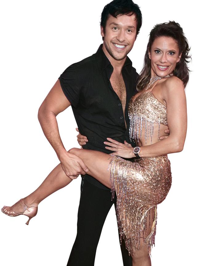 With Steven Grace on Dancing With The Stars in 2007.