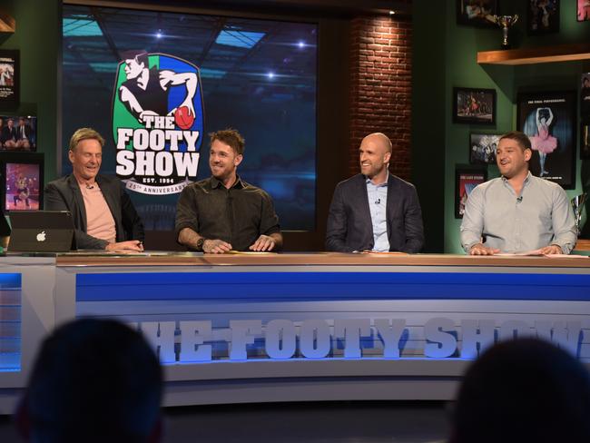 Eddie McGuire says <i>The Footy Show</i> is back in form. Picture: Supplied