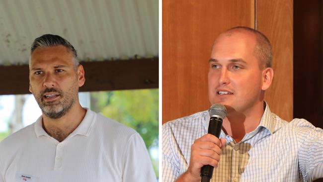 Matt Smith and Jeremy Neal are both contesting the seat of Leichhardt.
