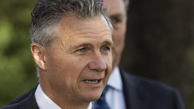 Assistant Minister for the Republic, Matt Thistlethwaite, says a referendum for an Australian head of state is now a “longer term” prospect. Picture: NCA NewsWire / Martin Ollman