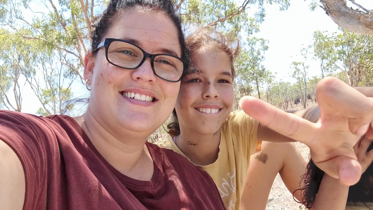 Mother, Jodie Fitzgerald with her daughter Corrine. Picture: Supplied.