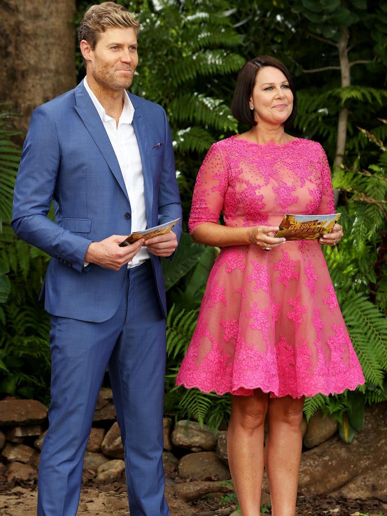 Julia and Chris are the hosts of I’m A Celeb.