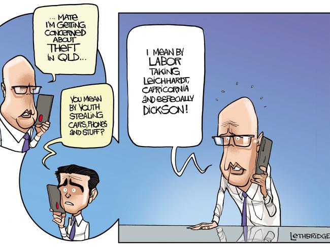 Brett Lethbridge cartoon for The Sunday Mail 27/4/2025 edition
