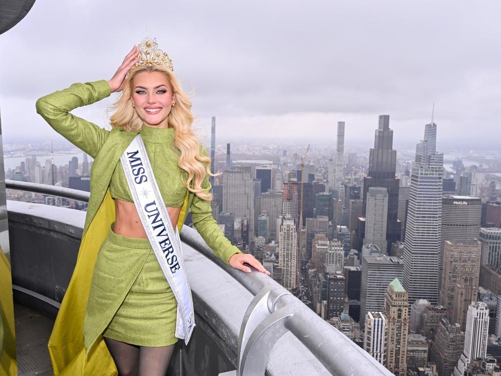 The newly crowned Miss Universe is copping heat after appearing to lip-sync a racial slur. Picture: Instagram/victoriaakjaer