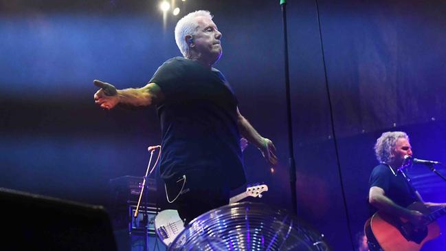 Daryl Braithwaite performs at Sounds of Rock 2024, Hervey Bay. Picture: Patrick Woods.