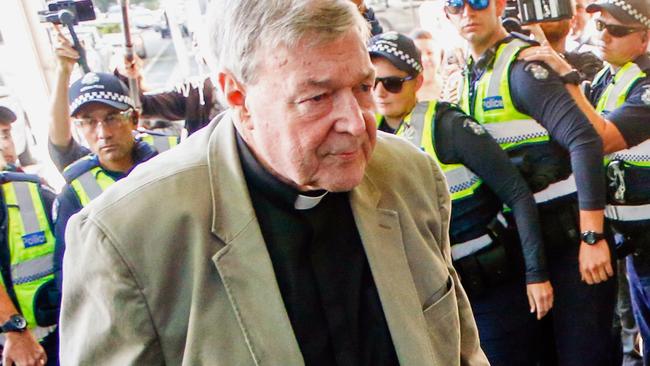 George Pell is likely to be stripped of his Order of Australia. Picture: AP.