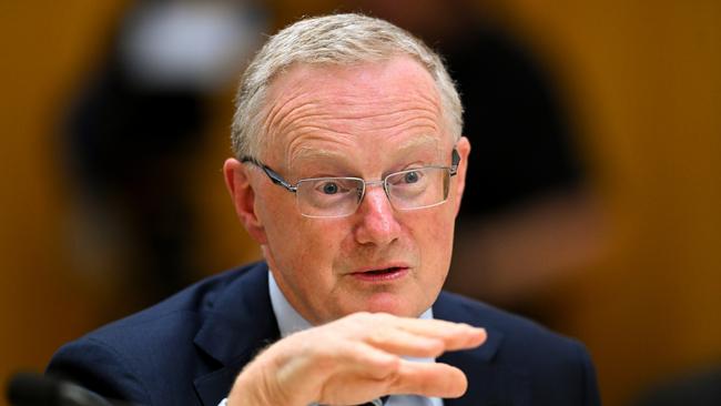 Reserve Bank of Australia governor Philip Lowe. Picture: AAP Image/Lukas Coch