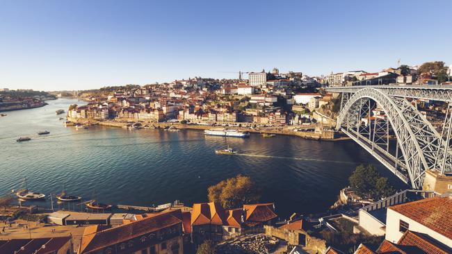 Porto’s Dom Luis Bridge over the Douro.