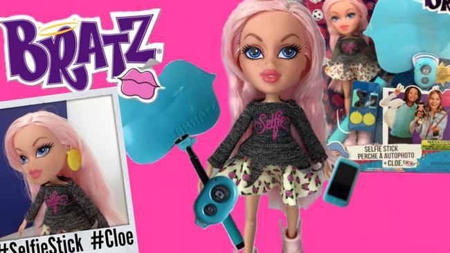 The Bratz selfie stick kit: for the child who has everything, (and probably shouldn’t). (Pic: Supplied)