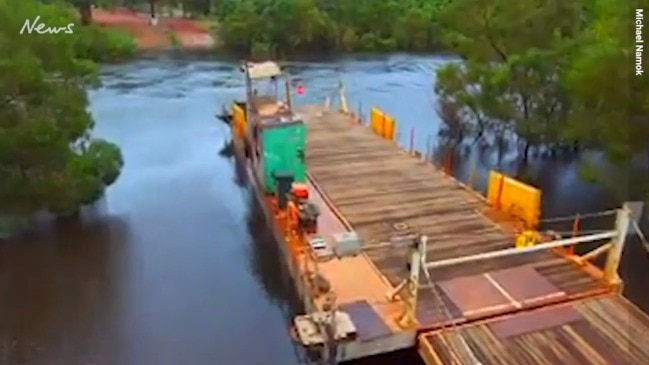 Jardine River crossing flyover