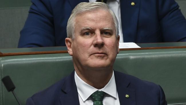 Former Nationals leader Michael McCormack has expressed unease about the split from the Liberals. Picture: NewsWire / Martin Ollman