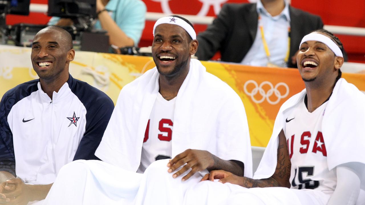 The Redeem Team featuring Kobe Bryant, LeBron James and Carmelo Anthony.