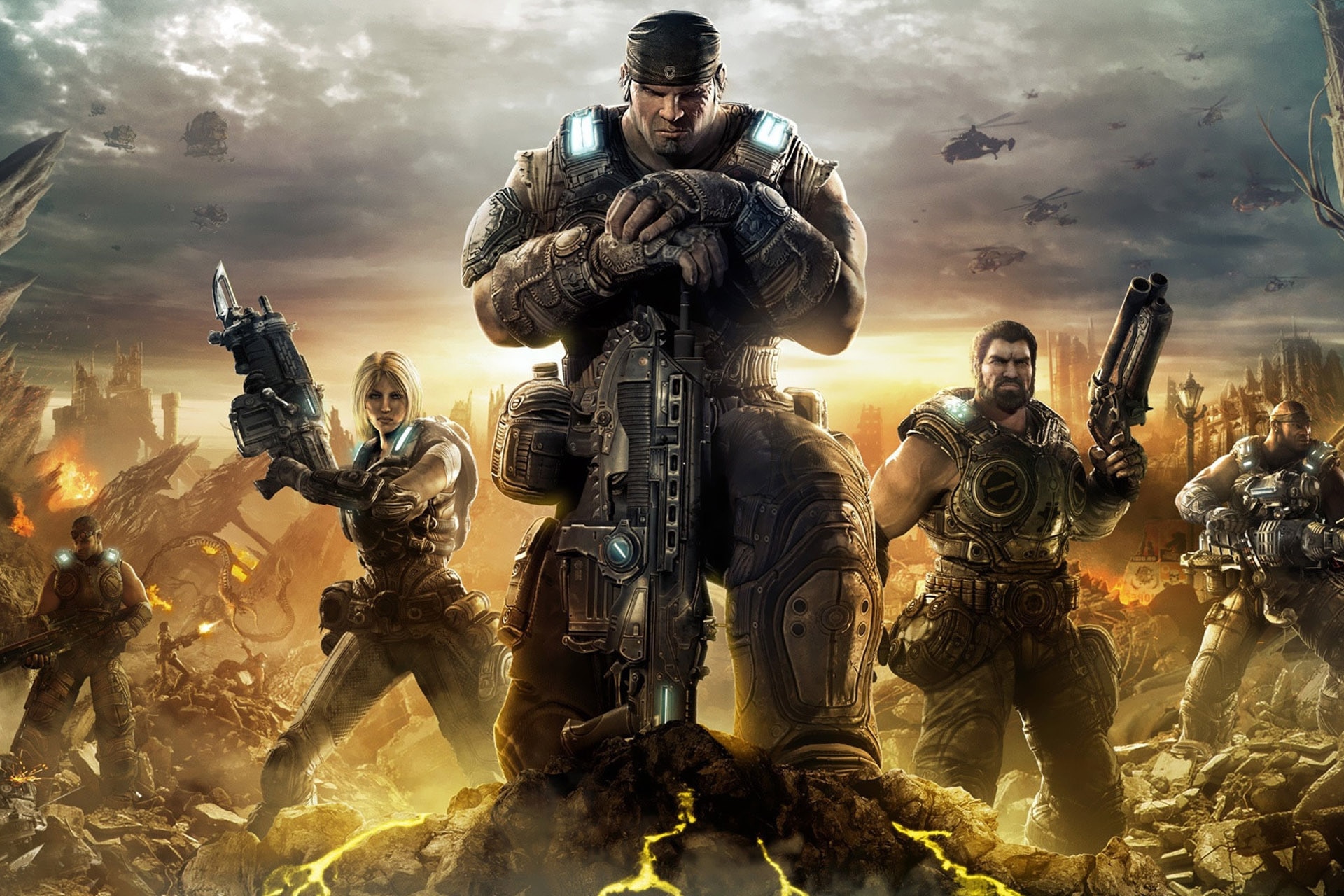 gears of war video game