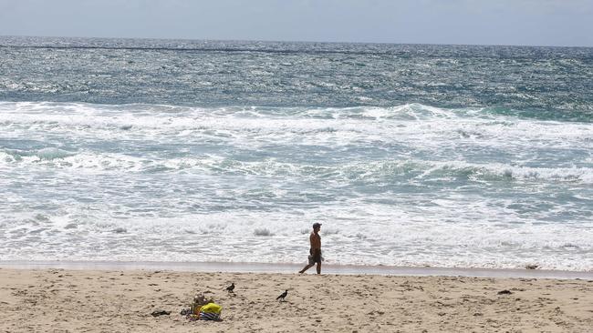 The beach off Philip Park. Pic by David Clark.