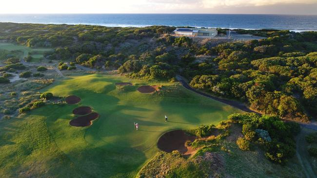 Thirteenth Beach golf course on the Bellarine Peninsula, Victoria.