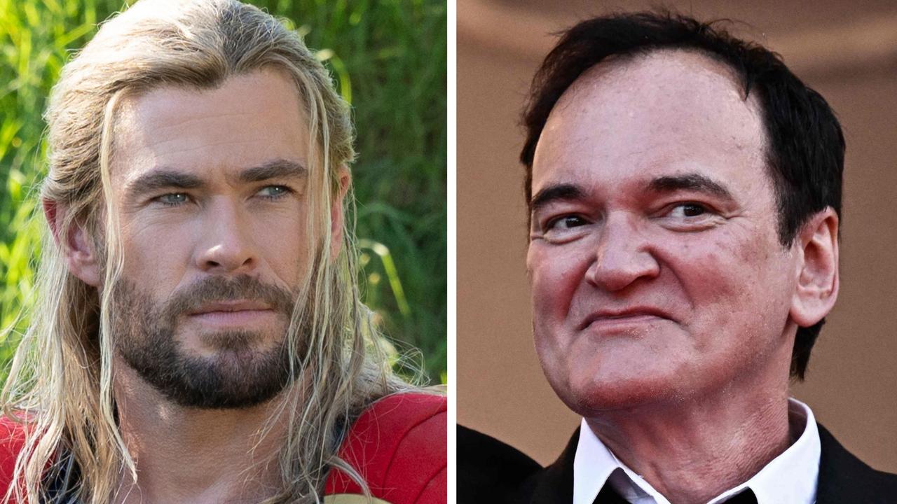 Chris Hemsworth and Quentin Tarantino.