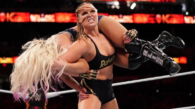 Ronda Rousey will be in action at the WWE Super Show-down at the MCG.