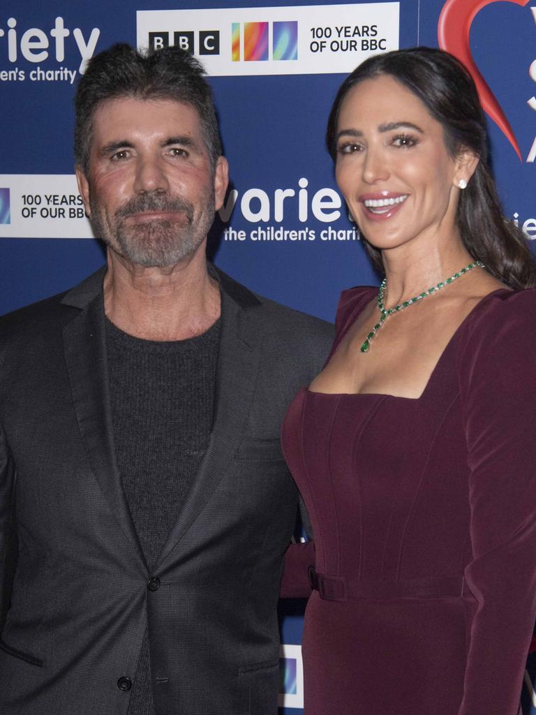 Simon Cowell and Lauren Silverman attend the Variety Club Showbusiness Awards 2022 at Hilton Park Lane on November 21 in London, England. (Photo by Stuart C. Wilson/Getty Images)