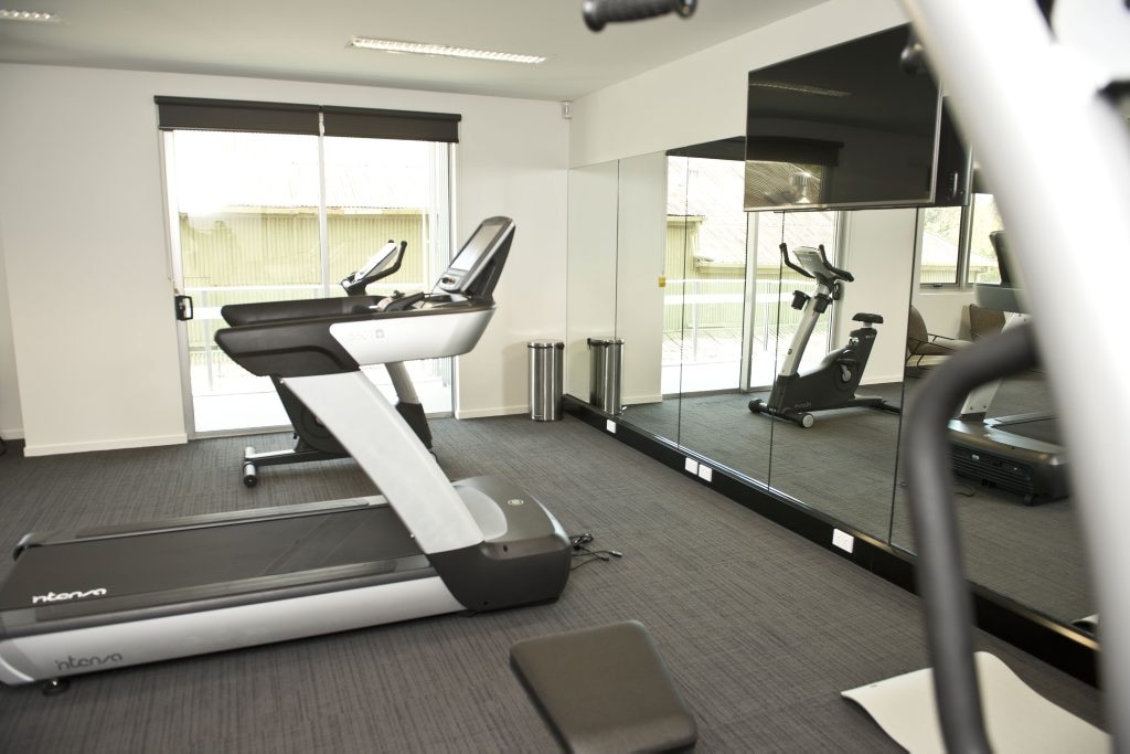 Gym room. Quest Toowoomba serviced apartments open. Picture: Nev Madsen