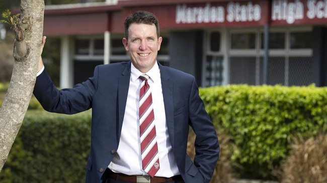 Marsden State High School principal Andrew Peach is the country’s top principal and his school is the country’s best.