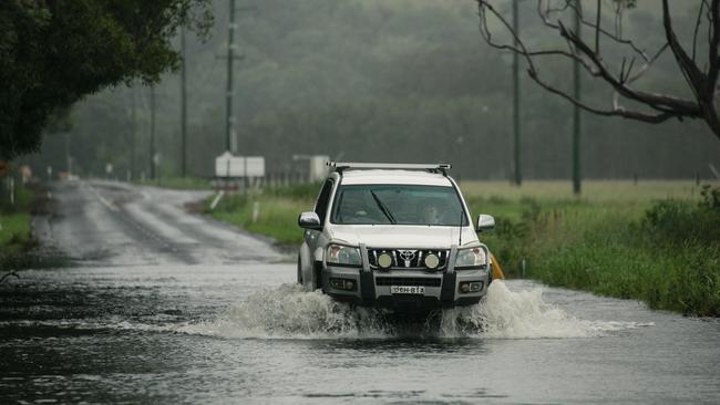 Floods across the Northern Rivers and Northern NSW in the last three years have caused extensive road damage. Picture: NewsWire / Glenn Campbell