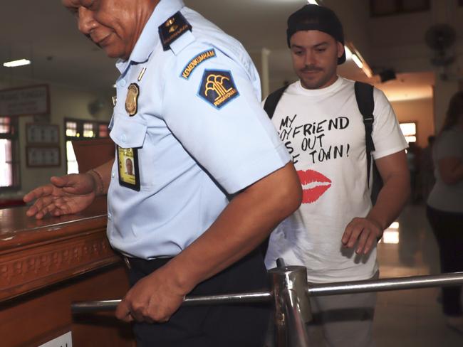 Carr has now been deported from Bali. Picture. Lukman S. Bintoro