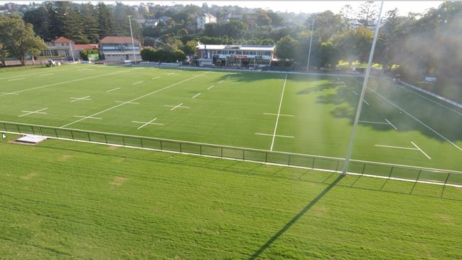 The revamped Woollahra Oval had some major complications with the artificial pitch.