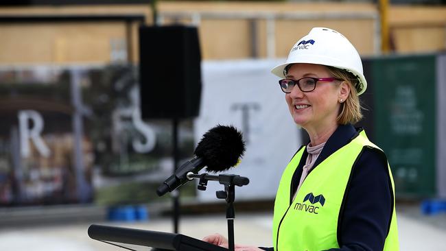 Mirvac boss Susan Lloyd-Hurwitz has driven a strong enviromental, social and governance agenda with the developer now carbon positive. Picture: Jane Dempster/The Australian