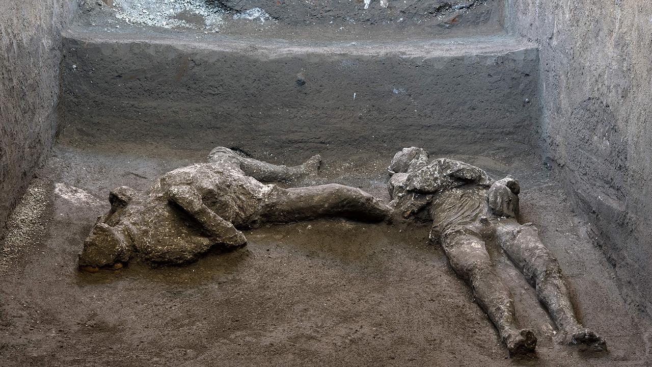 Mount Vesuvius erupted in 79 AD. Picture: AFP/Pompeii Archaeological Park/Luigi Spina