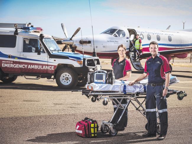 The Royal Flying Doctor Service has already transported more than 180 suspected or confirmed COVID-19 patients. Picture: Mike Burton