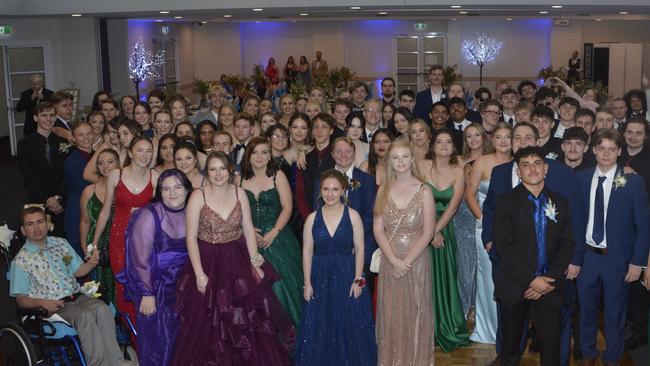 Warwick State High School 2023 graduates at Warwick RSL on November 17, 2023. Photo: Jessica Klein