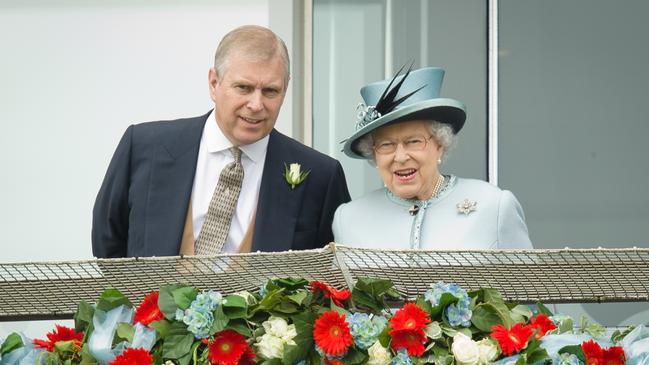 Prince Andrew was always said to be the Queen’s “favourite” son. Picture: AFP)