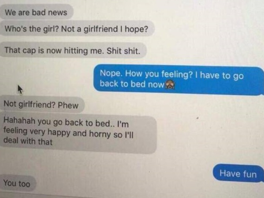 My Ex Girlfriend Sexting Australia