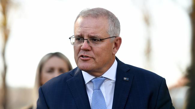 Prime Minister Scott Morrison says NSW has had an ‘incredibly high success rate’ in dealing with the outbreak. Picture: NCA NewsWire/Bianca De Marchi