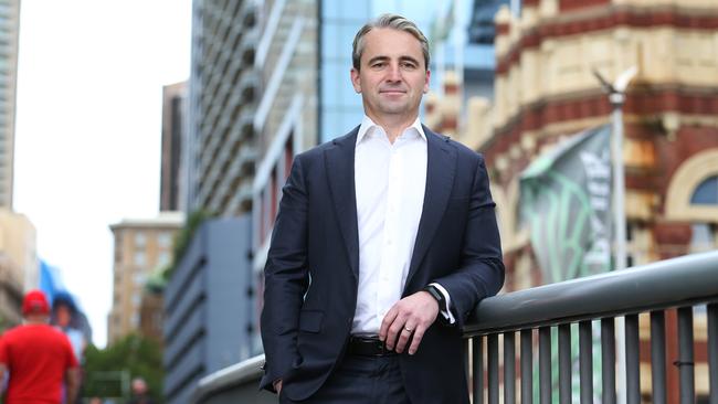 Commonwealth Bank CEO Matt Comyn. CBA has just put through a raft of increases to its fixed-rate mortgage products. Picture: Britta Campion