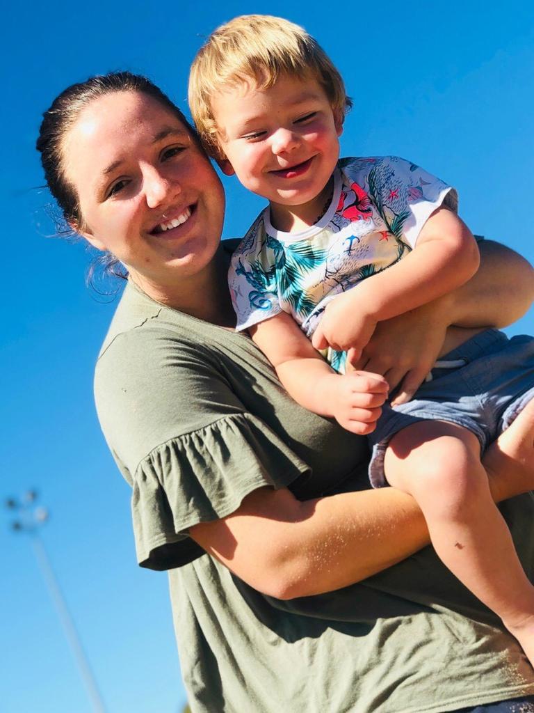 Jazmine and Leo Rule are taking part in the Toowoomba MS Swimathon.